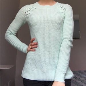 Mint long sleeve sweater